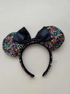 ミッキー耳カチューシャ スパンコール