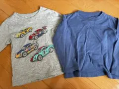 GAP ユニクロ　100 110 ロンT まとめ