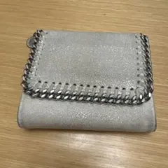 STELLA McCARTNEY シルバー 三つ折り財布