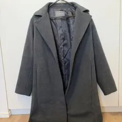 united arrows グレー ロングコート 36