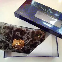 キティー ヒョウ柄財布