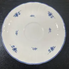 ノリタケ　クラフトーン　ブルー　小花　ソーサーのみ1枚