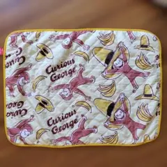 おさるのジョージ ブランケット 膝掛け アミューズメントのサムネイル