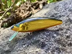 アカキン45s ハンドメイドルアー ハンドメイドミノー バルサミノー