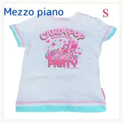 Mezzo Piano CANDY POP PARTY ビジュー付きTシャツ Sのサムネイル