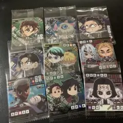 にふぉるめーしょん鬼滅の刃ディフォルメシールウエハース 其ノ十四　ノーマル９種