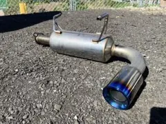 ｔｕ８９　現物引取り値引き対応 ジムニー社外マフラー　JA11用中古 Amazon | ジムニー マフラー JA11V JA11C 1本出し 砲弾型 ZAWARD