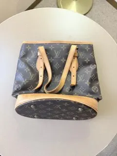 【美品】ルイヴィトン バッグ モノグラム バケット PM