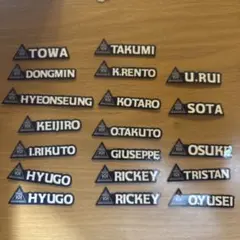 PRODUCE 101 JAPAN ネームプレート まとめ売りのサムネイル