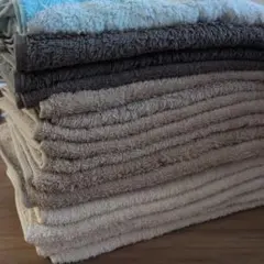 フェイスタオル　17枚　古タオルまとめ売り