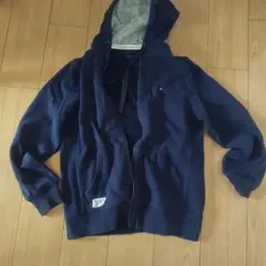 Tommy Hilfiger ネイビー フルジップパーカー