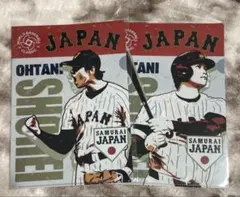大谷翔平 WBC2026 A4クリアファイル　大谷翔平A B ２枚セット　新品