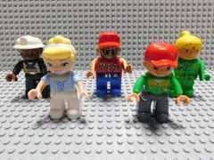 【LEGO】 レゴ デュプロ ミニフィグ ５個セット（duplo03)