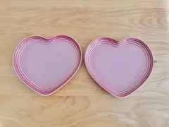 LE CREUSET ハート型 スフィア プレート 4枚セット - メルカリ