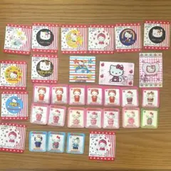 【2001年物‼️】ハローキティ コスチューム ファッション シール 31枚セット