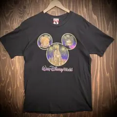 ディズニー シンデレラ城 ファンタジア Tシャツ ビンテージ USA製 