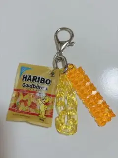 HARIBO ハリボー ゴールドベア アクリルキーホルダー