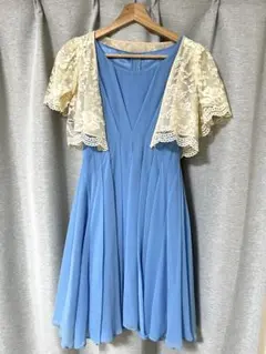 【美品】Twelve Agenda ドレス＆レースボレロ セットアップ M