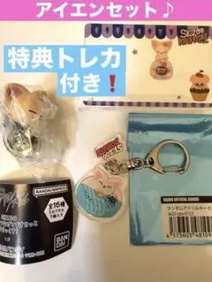 アイエンフォクシニーランダムアクリルキーホルダー特典トレカつまんでつなげて