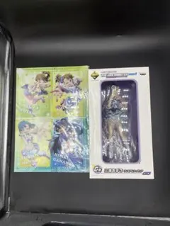 アイマス　三浦あずさ　フィギュア　クリアファイル