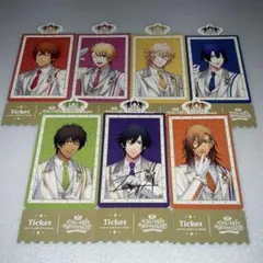 【トキヤ箔押し】うたプリ ワンダーランド 物販購入特典 チケット風カード 7枚