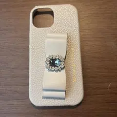 Maison de FLEUR iPhoneケース リボン ビジューのサムネイル