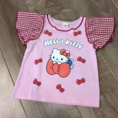 タグ付きハローキティ子供用パジャマ上下セット未使用 平成レトロ2001