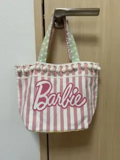 Barbie トートバッグ ストライプ ドットのサムネイル