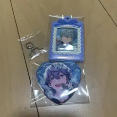瀬名泉 ミニカードホルダーコレクション ラメキラハートカンバッジコレクション