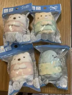 新品未使用！すみっコぐらし　ユニクロ　コラボ　てのりぬいぐるみ 3個セット 新品未使用！すみっコぐらし ユニクロ コラボ てのりぬいぐるみ