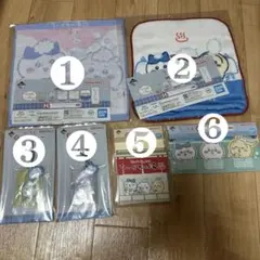ちいかわ一番くじなんかほっこりちいかわの湯 G賞　H賞　F賞　セット