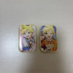 鏡音レン　缶バッジ2個セット
