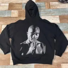 2Pac バックプリント オーバーサイズパーカー　Lサイズ
