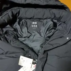 ユニクロ　シームレスダウンコート　XL　ブラック