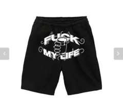 FUCK MY LIFEハーフパンツ Mサイズ - メルカリ