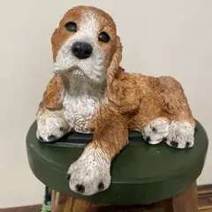 イタリア　カスターニャ製　犬の置物