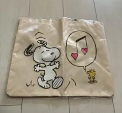 スヌーピー PEANUTS トートバッグ エコバッグ 未使用
