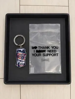 Wasted Youth Key Charm Silver キーホルダー