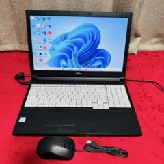 S437 富士通ノートパソコンi5第7世代SSD高速Windows11オフィス付