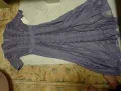 値下げ❤️新品✨ スナイデル SNIDEL レースプリーツフレアワンピース