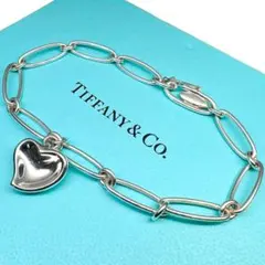 【極美品】TIFFANY ブレスレット カーブドハート シルバーエルサペレッティのサムネイル