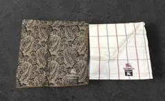 新品☆バーバリー ハンカチ 2枚 メンズ