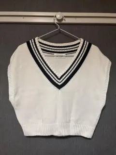 LOWRYS FARM Vネックニットベスト（ladies）