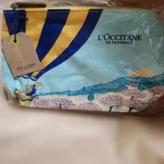 L'OCCITANE ポーチ イエロー ブルーのサムネイル