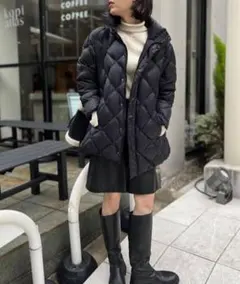 【美品】NOLLEY‘S TAION別注ダイヤキルトスタンドミドルダウンのサムネイル