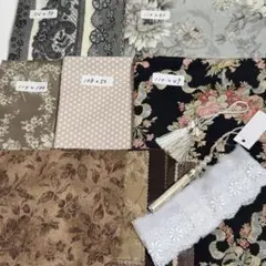 YUWA、キルトゲイト、花柄、廃番、おまけ付