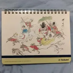Rollbahn ロルバーン ポケット付メモ L 大英博物館 鳥獣戯画 - メルカリ