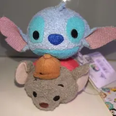 ディズニーTSUM TSUM ツムツム　スティッチ・バーナード　新品・タグ付き