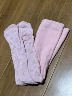 美品⭐︎ネクストnextピンクタイツ　1 1/2-2yrs 90