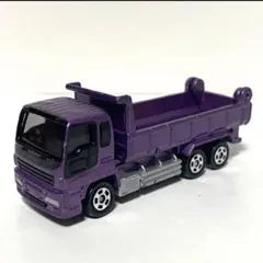 トミカ 現場変形メガトンダンプ いすゞ ギガダンプカー 紫 非売品